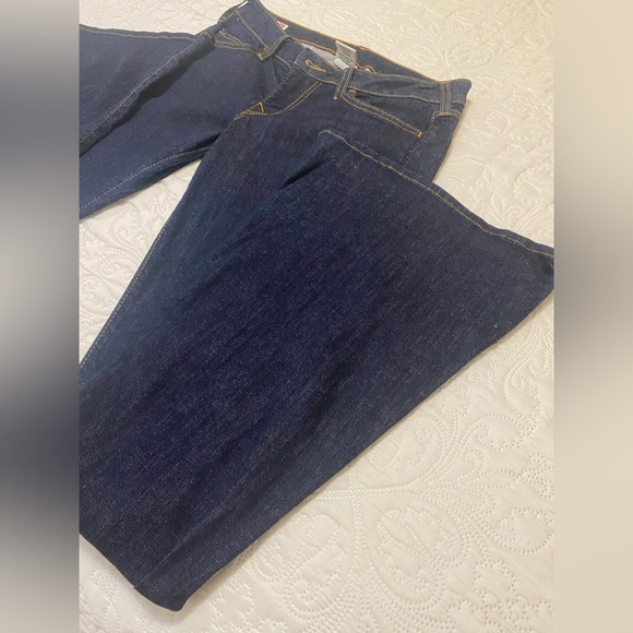 True Religion Dark Blue Flare Jeans - Picture 8 of 9
